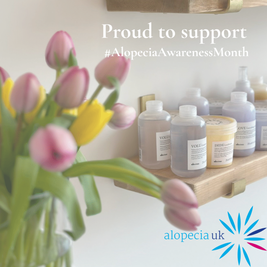 Alopecia UK official charity partner this Alopecia Awareness Month