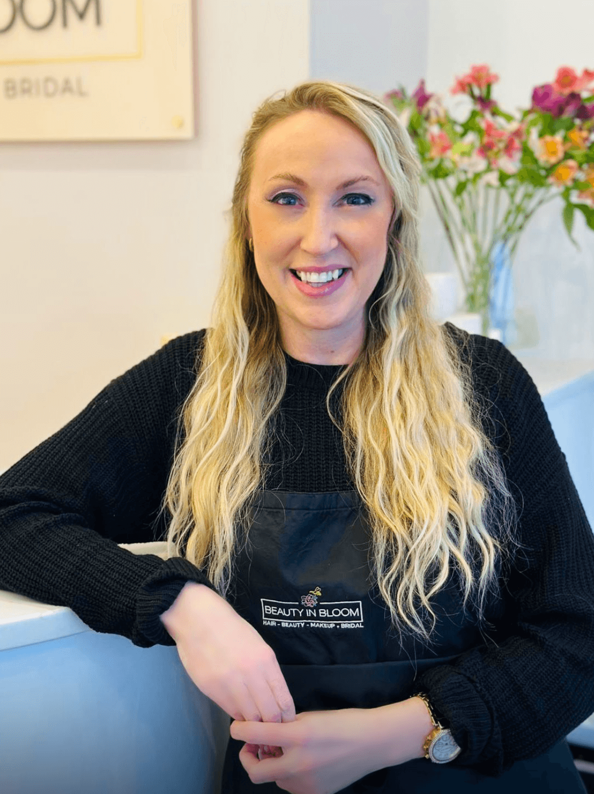 Ellen at beauty in bloom